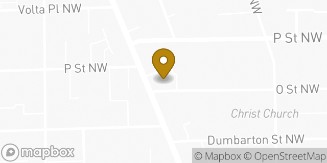 Map showing the location of CVS Pharmacy in Washington, DC 20007
