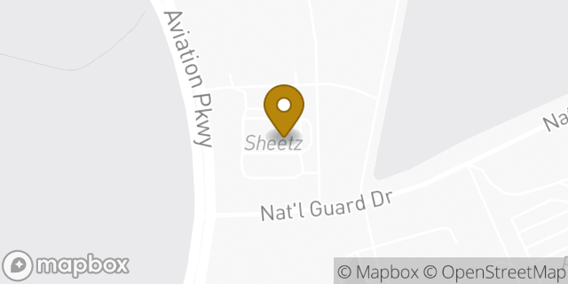 Map showing the location of Amazon Locker - Training in Morrisville, NC 27560