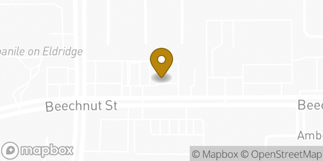 Map showing the location of Amazon Locker - Colturo in Houston, TX 77083