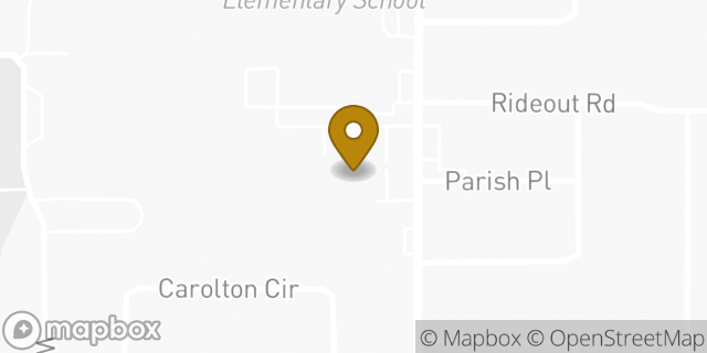 Map showing the location of AutoZone in Tampa, FL 33619