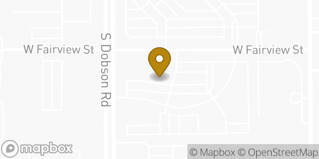 Map showing the location of Banner Physical Therapy - Chandler in Chandler, AZ 85224