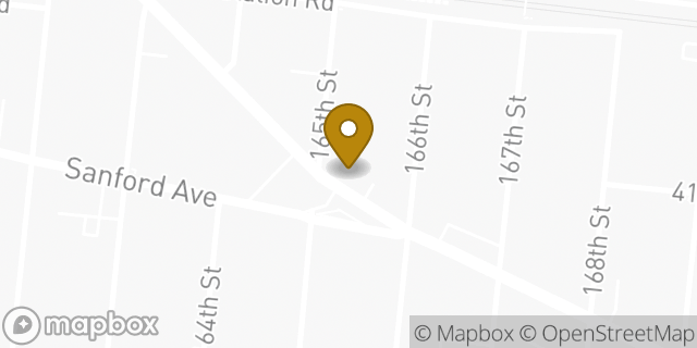 Map showing the location of Enterprise Rent-A-Car in Flushing, NY 11358