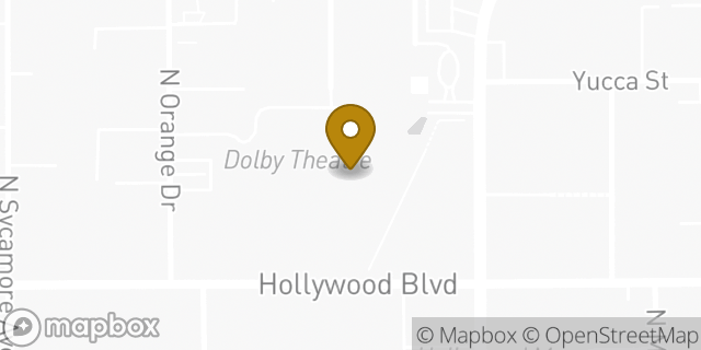 Map showing the location of Amazon Locker - Tasman in Los Angeles, CA 90028