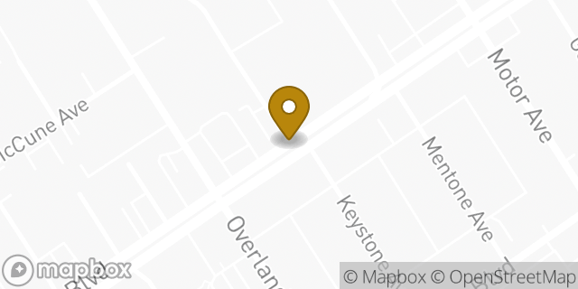 Map showing the location of Los Angeles La Venice Box Truck Rentals in Los Angeles, CA 90034
