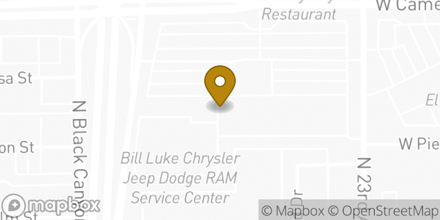 Map showing the location of Enterprise in Phoenix, AZ 85015