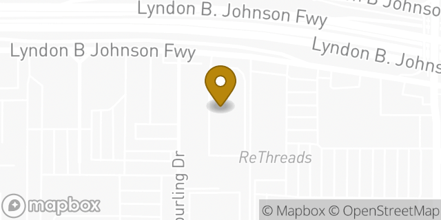 Map showing the location of CubeSmart Self Storage in Dallas, TX 75240