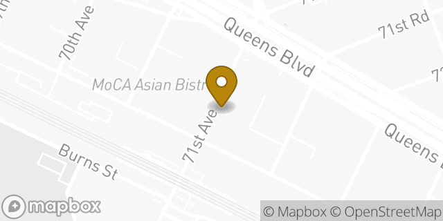 Map showing the location of Citi ATM in Forest Hills, NY