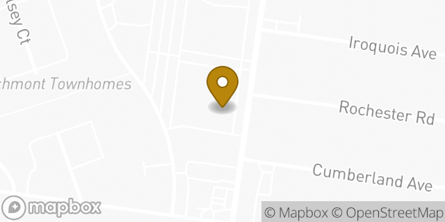 Map showing the location of Subway in Louisville, KY 40214