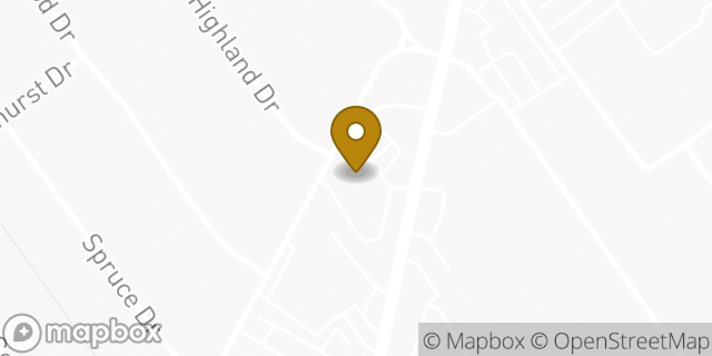 Map showing the location of Amazon Locker - Oatcake in Jeffersonville, IN 47130