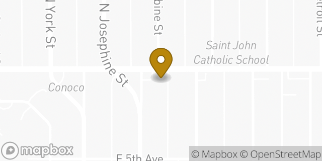 Map showing the location of ATM 7ELEVEN-FCTI in Denver, CO