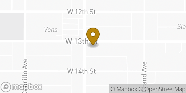 Map showing the location of Subway in Los Angeles, CA 90731