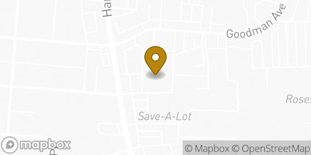 Map showing the location of AutoZone in Cincinnati, OH 45224