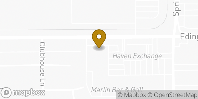 Map showing the location of Bank of America in Huntington Beach, CA 92649
