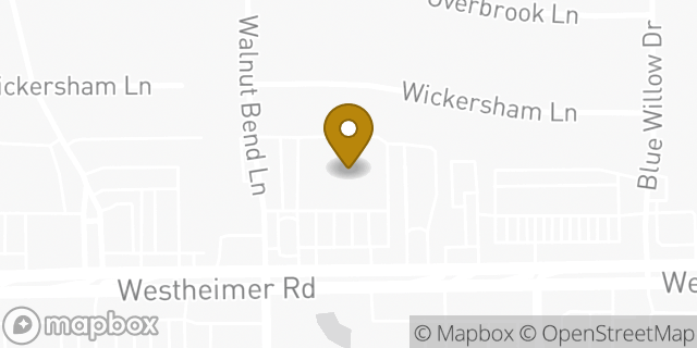 Map showing the location of Planet Fitness in Houston, TX 77042
