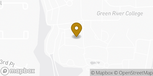 Map showing the location of ATM Green River Cc - Science Center in Auburn, WA 98092