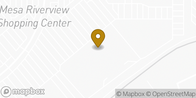 Map showing the location of McDonald's in Mesa, AZ 85201