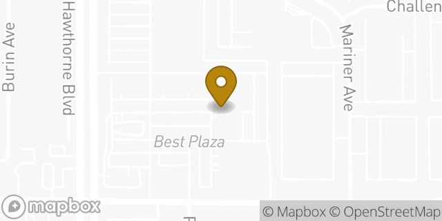 Map showing the location of Planet Fitness in Torrance, CA 90503
