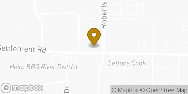 Map showing the location of McDonald's in Fort Worth, TX 76114