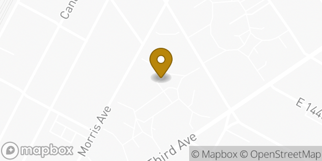 Map showing the location of Amazon Locker - Tadpole in Bronx, NY 10451
