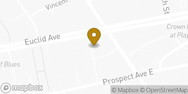 Map showing the location of CVS Pharmacy in Cleveland, OH 44114
