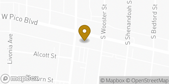 Map showing the location of ATM Walgreens in Los Angeles, CA 90035