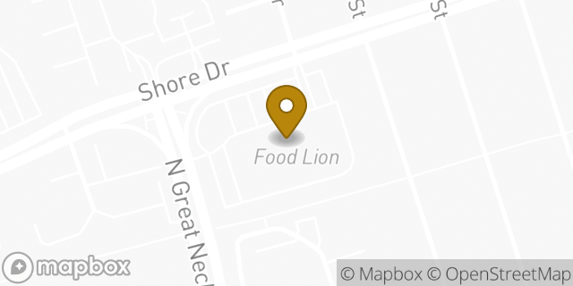 Map showing the location of Coinme in Virginia Beach, VA 23451