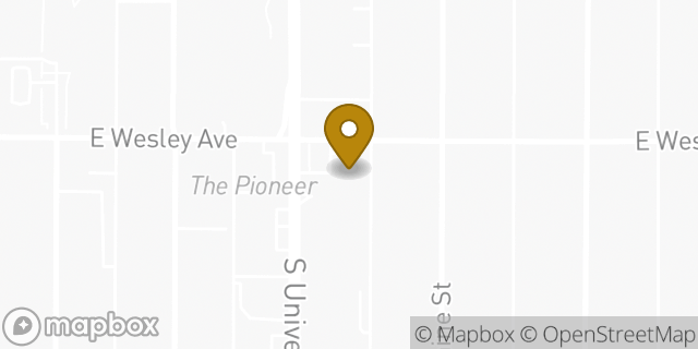 Map showing the location of ATM 7ELEVEN-FCTI in Denver, CO