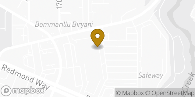 Map showing the location of Amazon Locker - Willi in Redmond, WA 98052