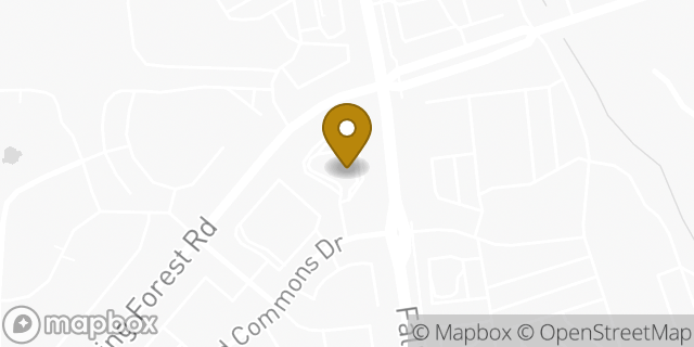 Map showing the location of McDonald's in Raleigh, NC 27609