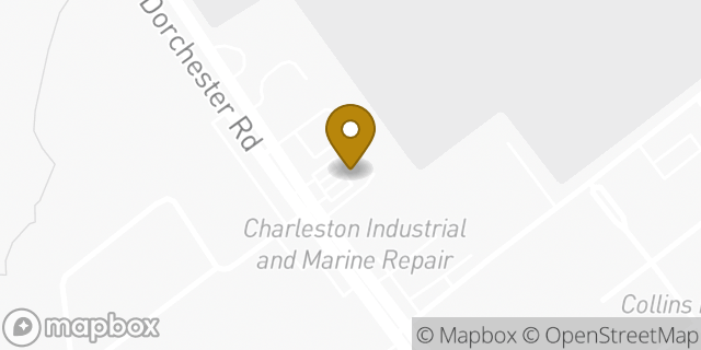 Map showing the location of Amazon Locker - Fishbowl in North Charleston, SC 29418