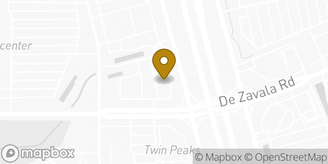 Map showing the location of Whataburger in San Antonio, TX 78249