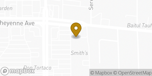 Map showing the location of Authorized Shipping Outlet in Las Vegas, NV 89108