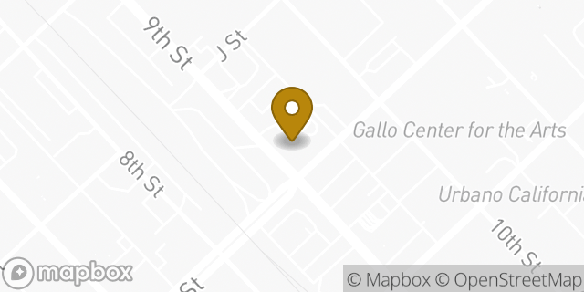 Map showing the location of McDonald's in Modesto, CA 95354