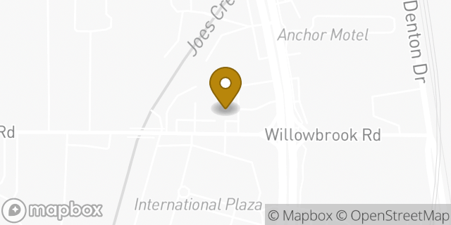 Map showing the location of Amazon Locker - Premier in Dallas, TX 75220