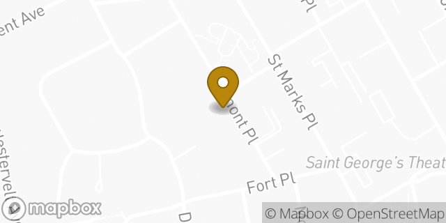 Map showing the location of Amazon Locker - Aona in Staten Island, NY 10301