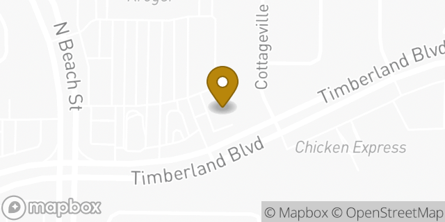 Map showing the location of AutoZone in Fort Worth, TX 76244