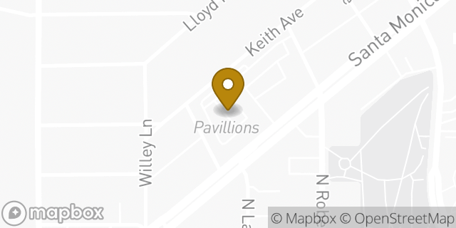 Map showing the location of Coinme in West Hollywood, CA 90069