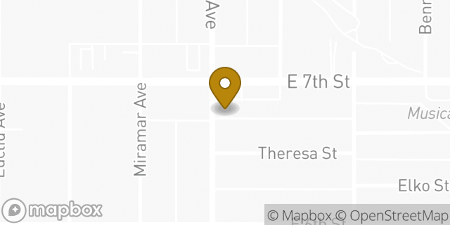 Map showing the location of ATM 7ELEVEN-FCTI in Long Beach, CA 90804