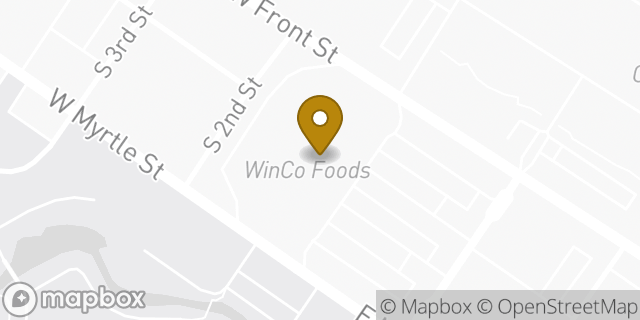 Map showing the location of Coinme in Boise, ID 83702