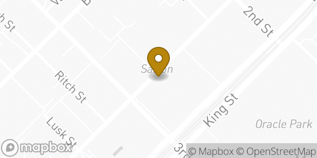 Map showing the location of Subway in San Francisco, CA 94107