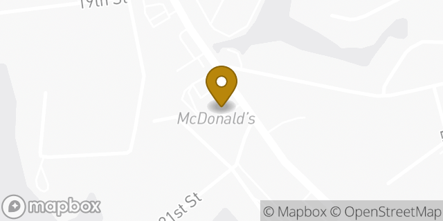 Map showing the location of McDonald's in Newport, KY 41071