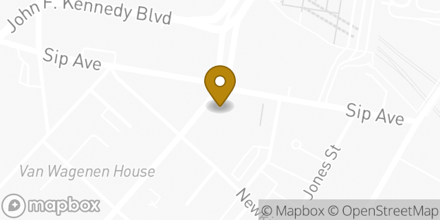 Map showing the location of Amazon Locker - Twila in Jersey City, NJ 07306