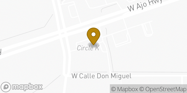 Map showing the location of Amazon Locker - Pitts in Tucson, AZ 85757