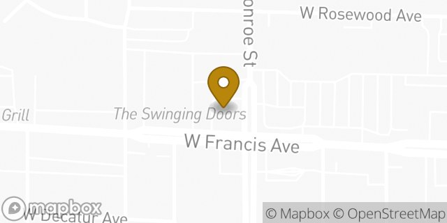 Map showing the location of Spokane, WA (Mofro) in Spokane, WA 99208