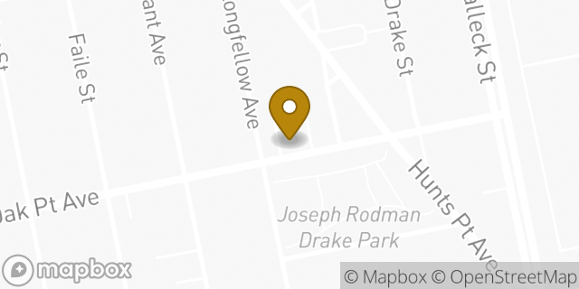 Map showing the location of Chase in New York, NY 10474