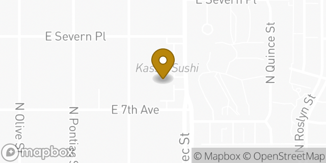 Map showing the location of Amazon Locker - Dakota in Denver, CO 80220