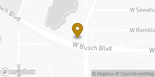 Map showing the location of Subway in Tampa, FL 33618