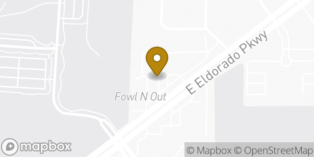 Map showing the location of Subway in Little Elm, TX 75068
