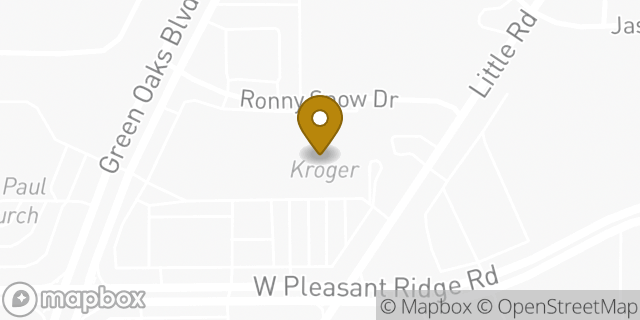 Map showing the location of Coinstar in Arlington, TX 76016