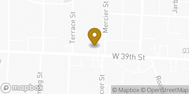 Map showing the location of Work Ethic CrossFit in Kansas City, KS